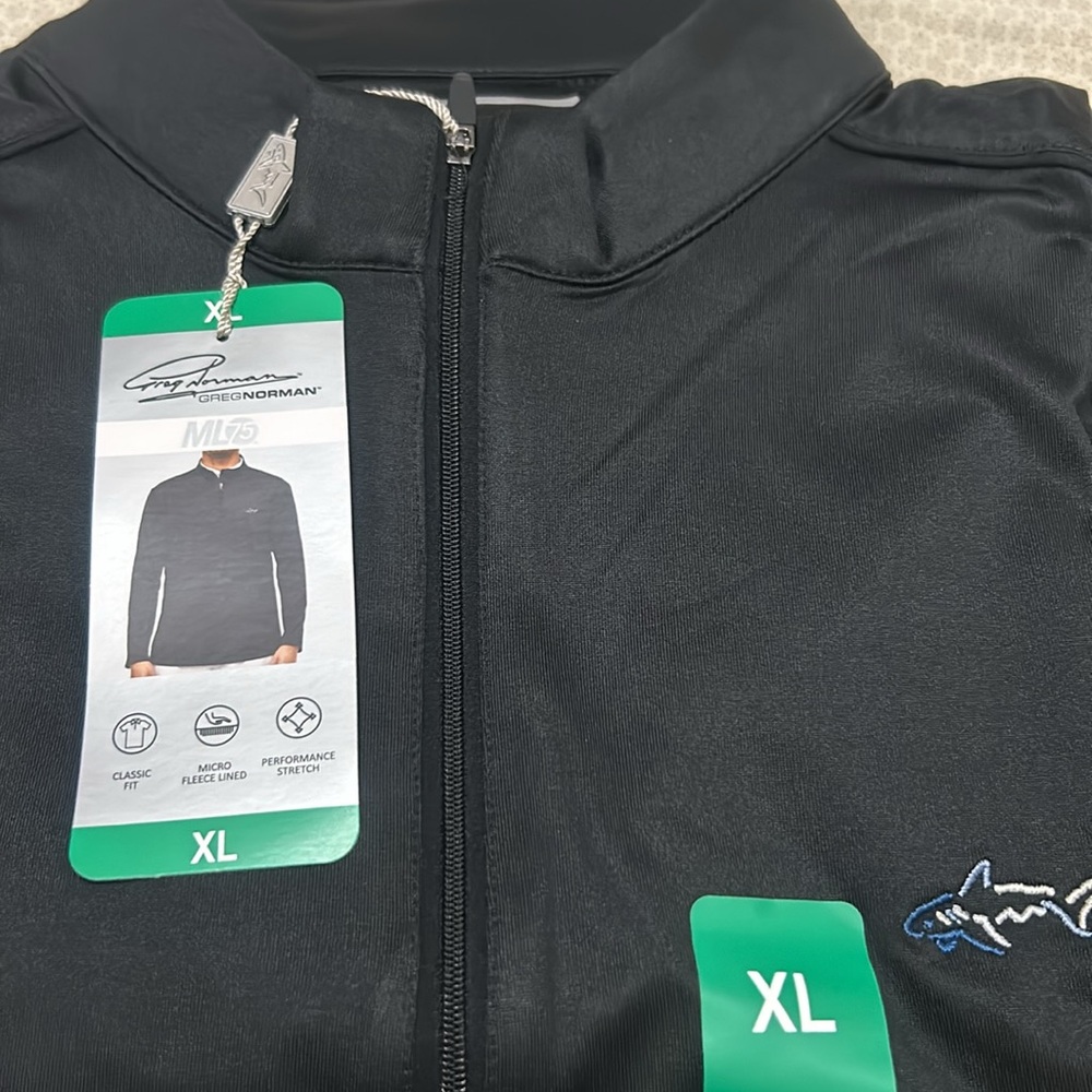 NWT Greg Norman Men’s Active Quarter Zip Classic Shirt size XL